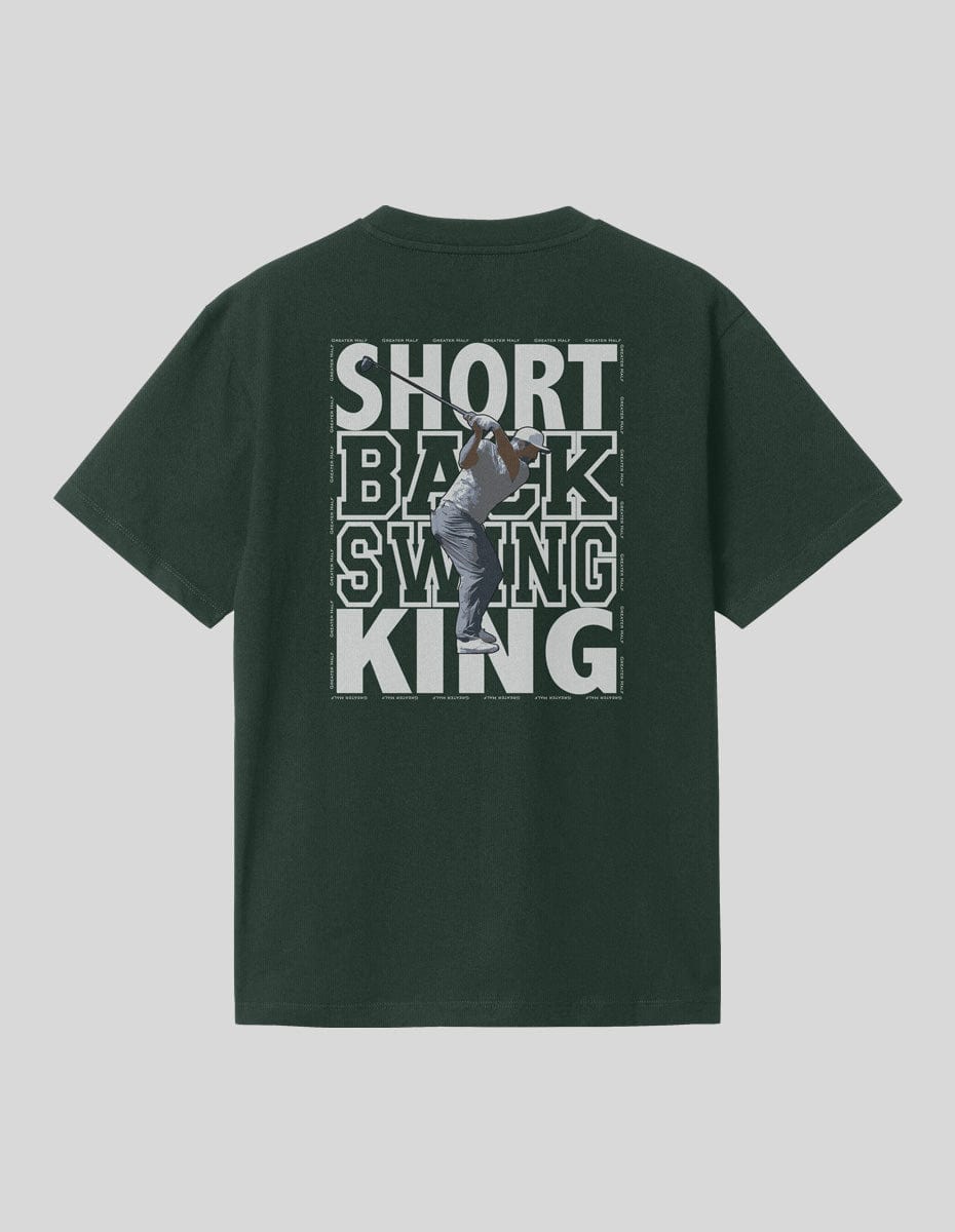 Short Backswing King T-Shirt Greater Half Forest Green S