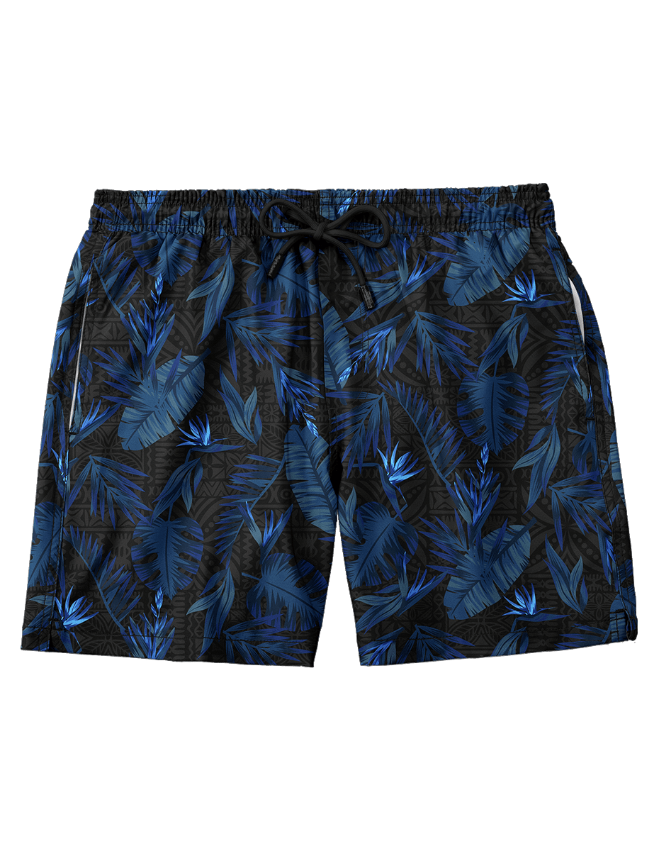 Tribal Flower Swim Trunks Swim Trunk Greater Half