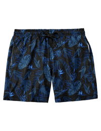 Thumbnail for Tribal Flower Swim Trunks Swim Trunk Greater Half