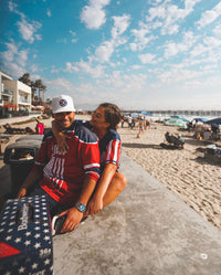 Thumbnail for Patriotic Hockey Jersey Hockey Jersey Greater Half