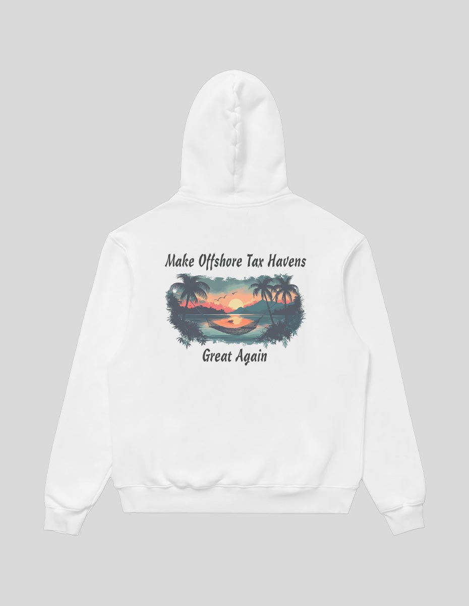 Make Em Great Fleece Hoodie Fleece Hoodie Greater Half White S