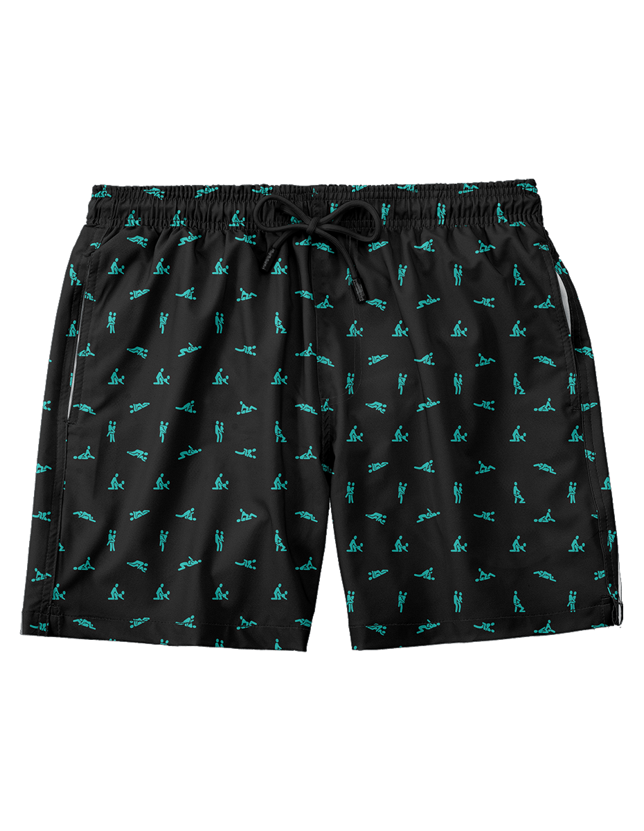 Sex Ed V2 Swim Trunks Swim Trunk Greater Half S Standard Length (7" Inseam)