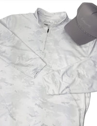 Thumbnail for Arctic Camo Quarter Zip Quarter Zip Pullover Greater Half