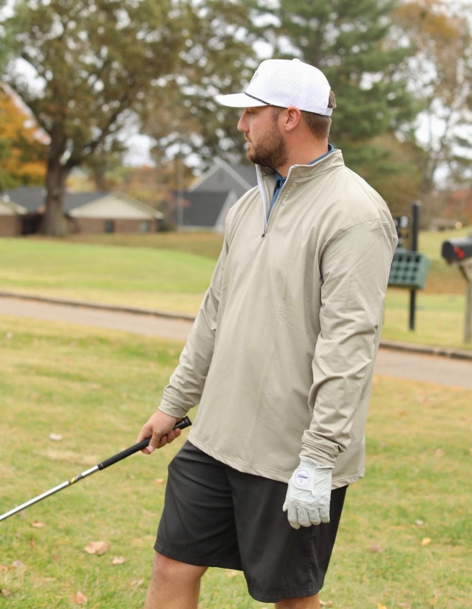 Heathered Quarter Zip Quarter Zip Pullover Greater Half