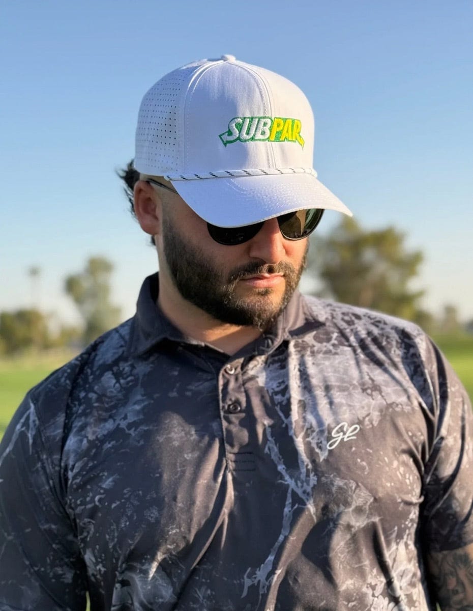 SubPar - Performance 5-Panel Rope Hat Hat Greater Half