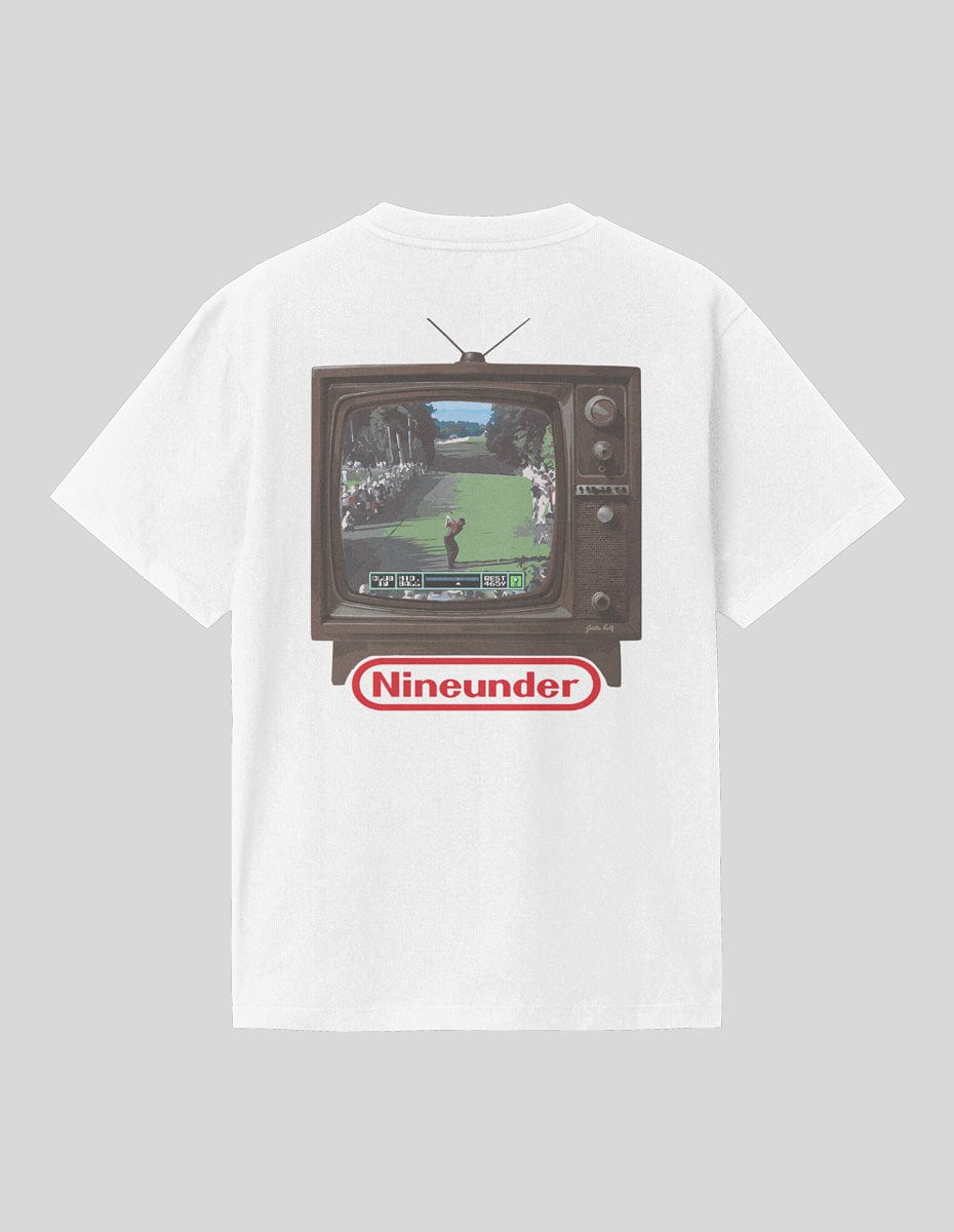 Nine Under T-Shirt Greater Half White S