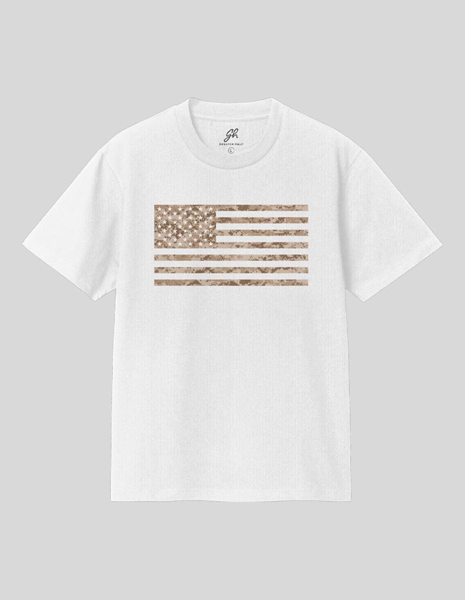 Old Glory Away Colors T-Shirt Greater Half White S