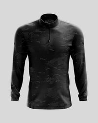 Thumbnail for Arctic Camo Quarter Zip Quarter Zip Pullover Greater Half Black S