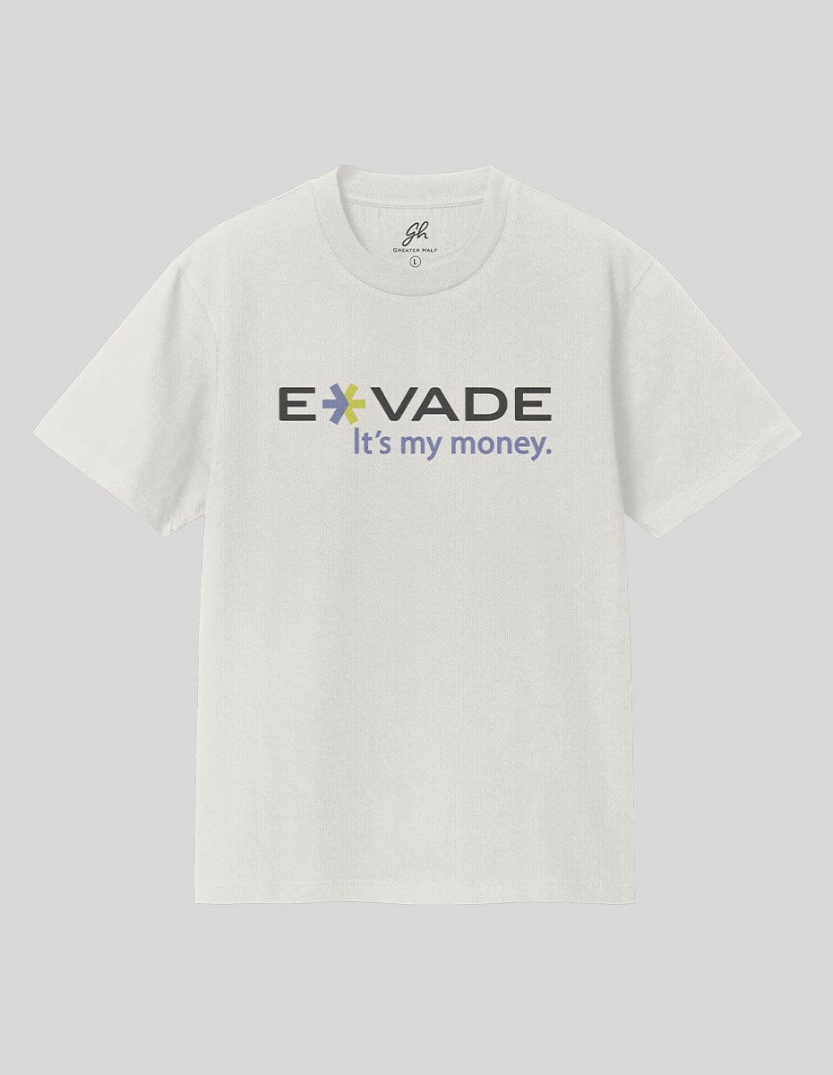 Evade T-Shirt T-Shirt Greater Half Vintage White S