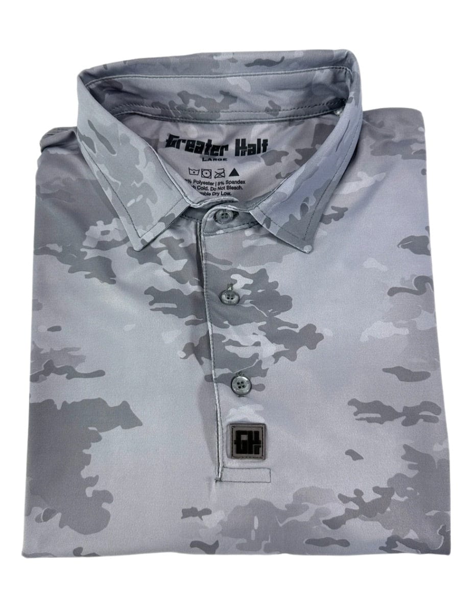 Red Camo Polo Golf Polo Greater Half