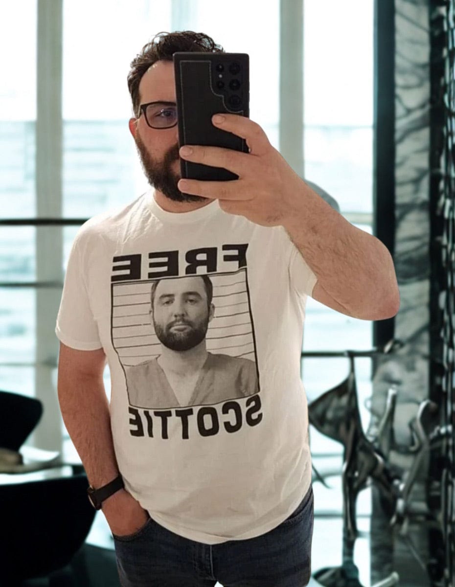 Free Scottie T-Shirt Greater Half