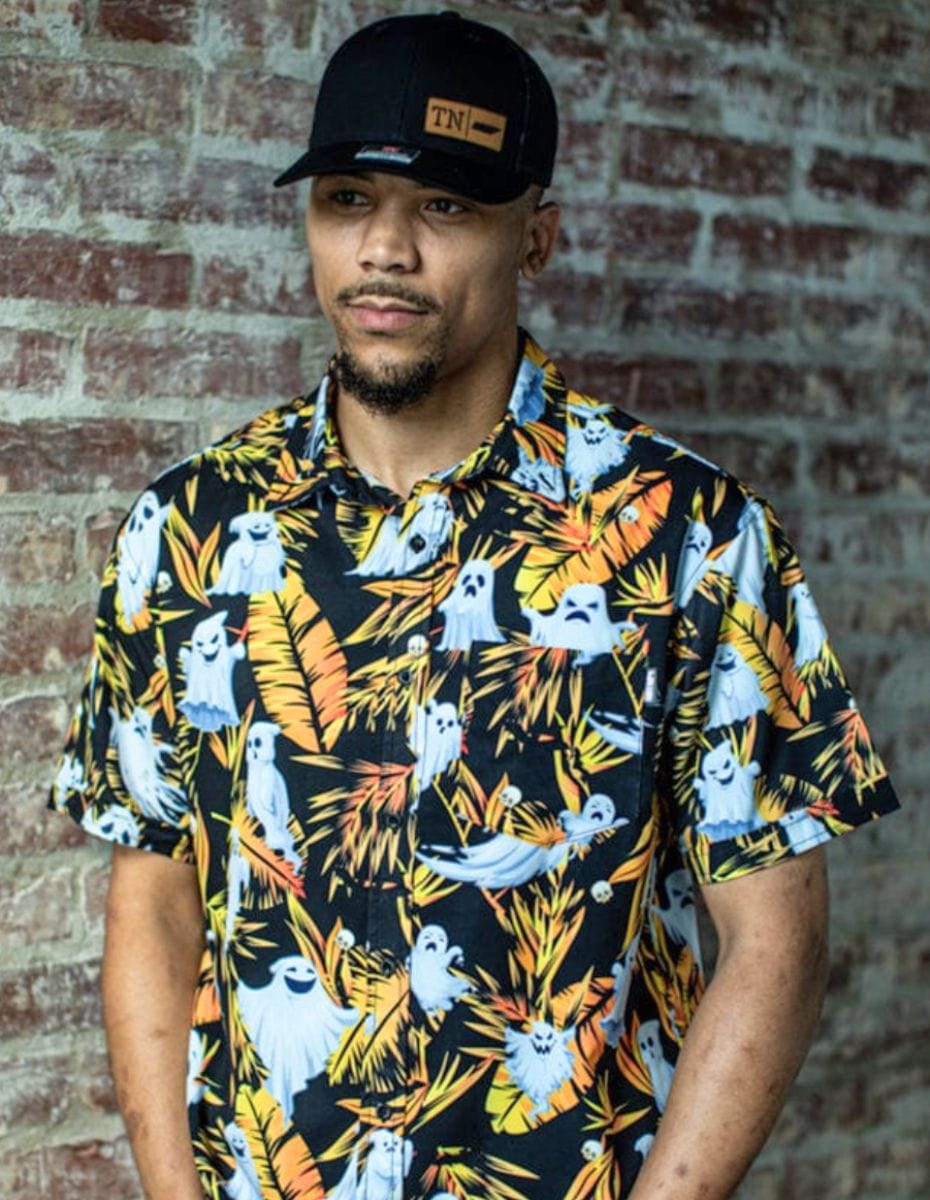 Ghost Party Button Down Button Down Greater Half