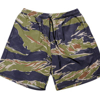 Thumbnail for Jungle Tiger Camo Swim Trunks Swim Trunk Greater Half