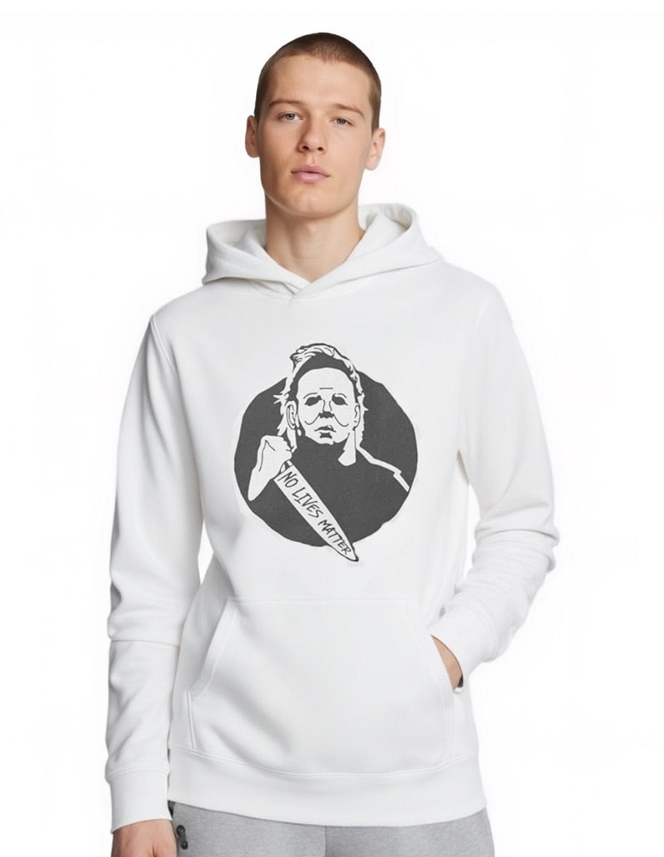 Michael Myers No Lives Matter Hoodie Graphic Fleece Hoodie Greater Half