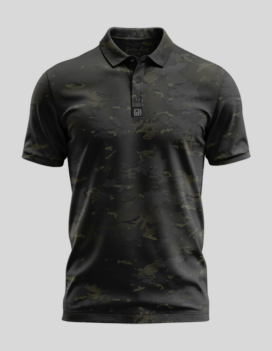 Arctic Camo Polo Golf Polo Greater Half S Olive Drab