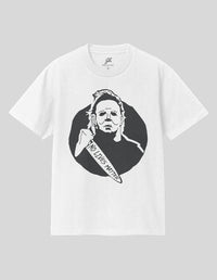 Thumbnail for Michael Myers No Lives Matter T-Shirt Greater Half White S
