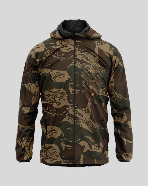 Brushstroke We The People - Rain Jacket Rain Jacket Greater Half S