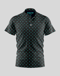 Thumbnail for Sex Ed Henley Polo Henley Polo Greater Half Black S