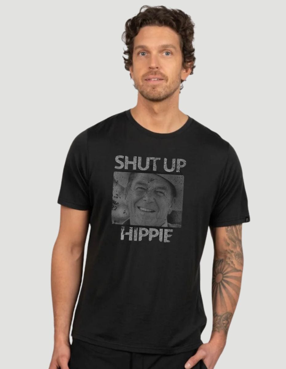 Shut Up Hippie T-Shirt Greater Half