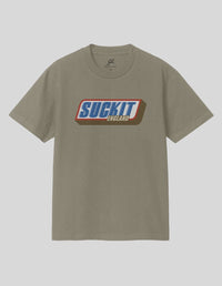 Thumbnail for Suck It, England T-Shirt Greater Half Dune Brown S