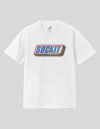 Thumbnail for Suck It, England T-Shirt Greater Half White S