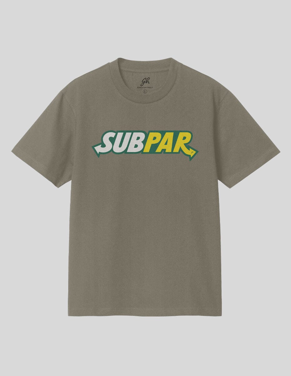 Subpar T-Shirt Greater Half Dune Brown S