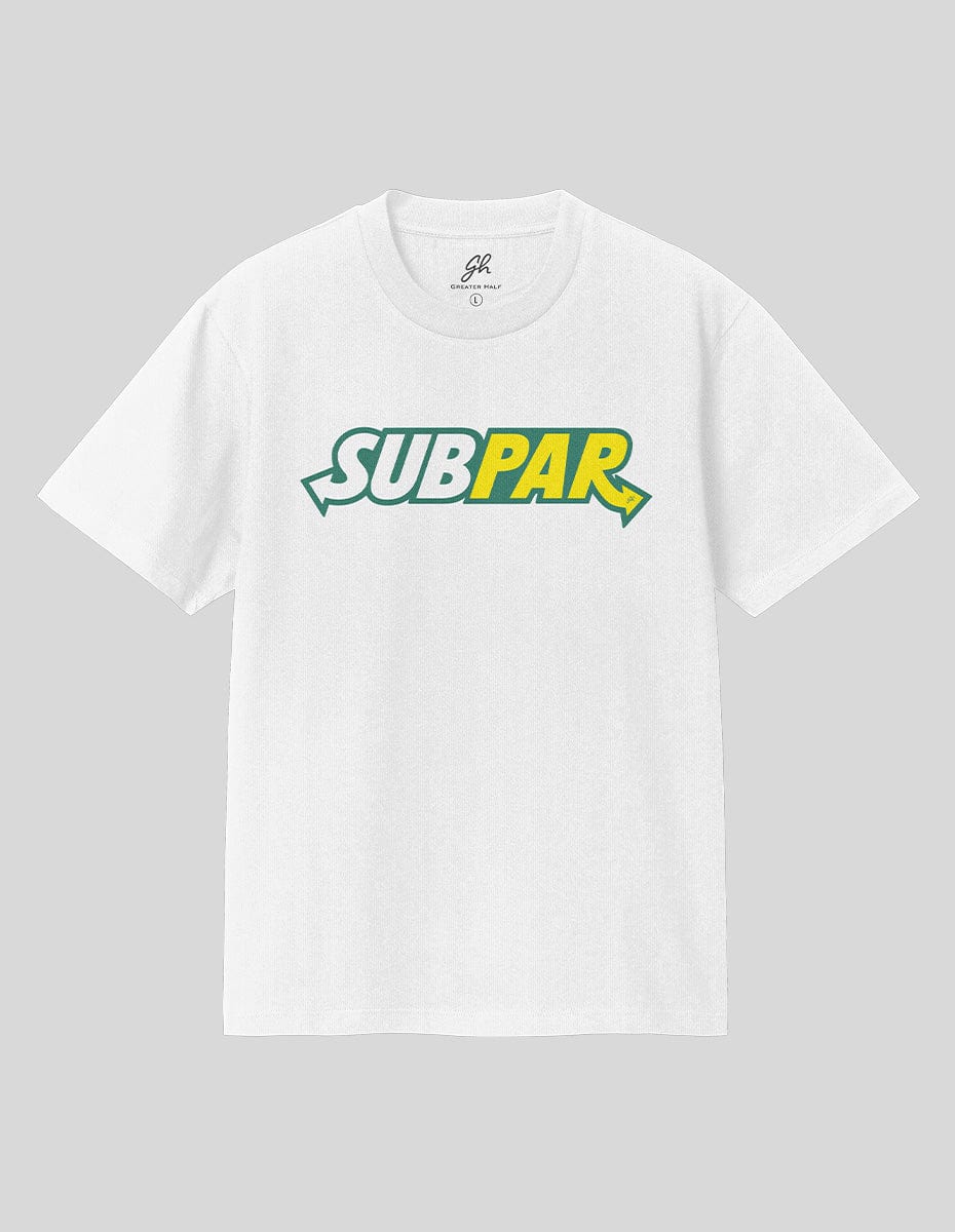 Subpar T-Shirt Greater Half White S