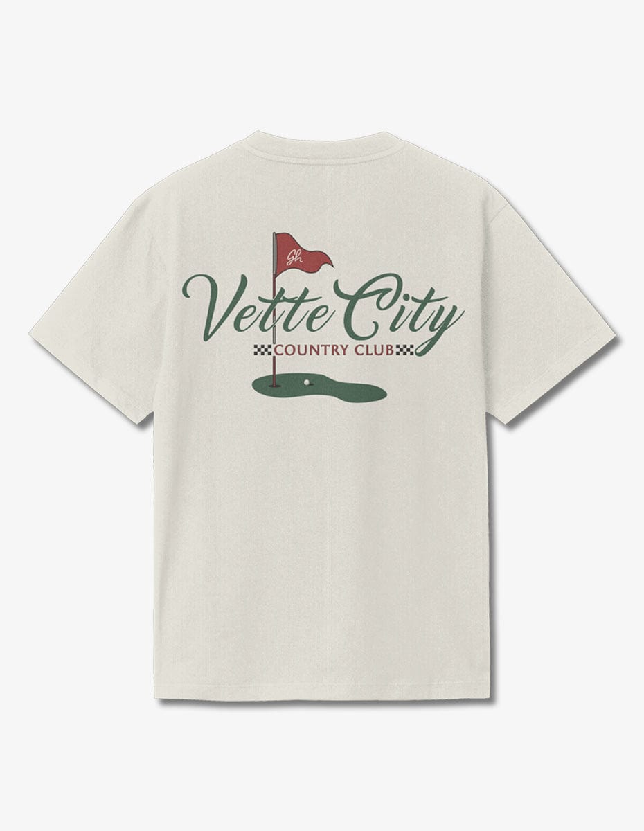 Vette City Country Club T-Shirt T-Shirt Greater Half S