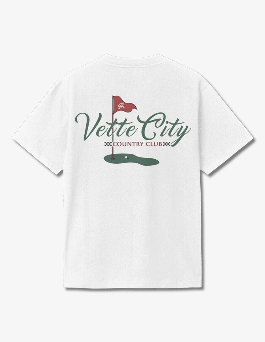 Vette City Country Club T-Shirt T-Shirt Greater Half S