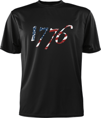 Thumbnail for Since 1776 T-Shirt Greater Half Black S