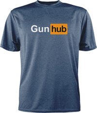 Thumbnail for Gun Hub T-Shirt Greater Half Navy Frost S