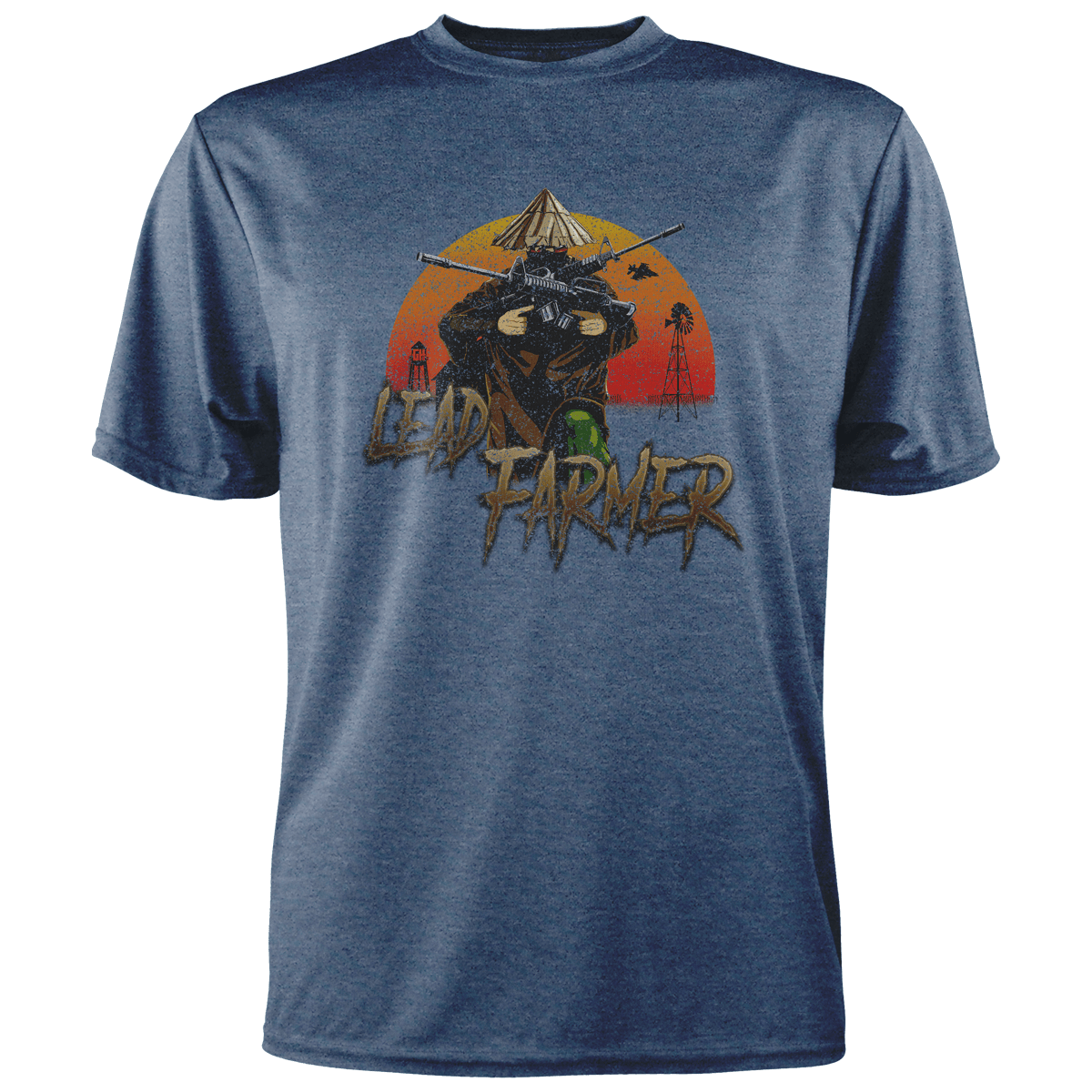 Lead Farmer T-Shirt Greater Half Navy Frost S
