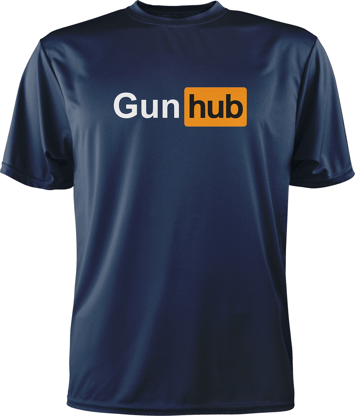 Gun Hub T-Shirt Greater Half Navy S
