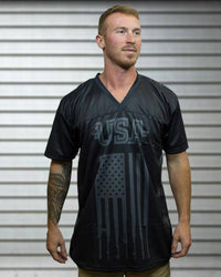 Thumbnail for USA 2A Football Jersey Football Jersey Greater Half