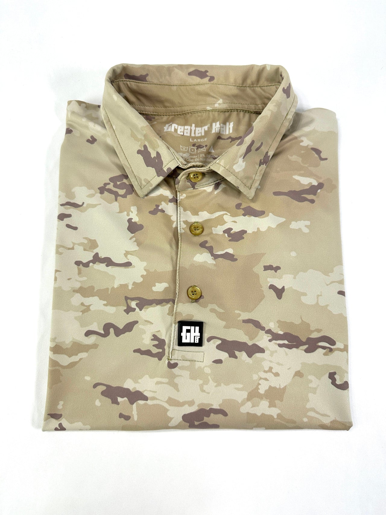 Arctic Camo Polo Golf Polo Greater Half