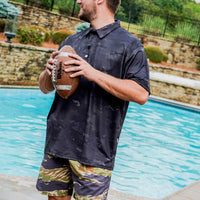 Thumbnail for Jungle Tiger Camo Swim Trunks Swim Trunk Greater Half
