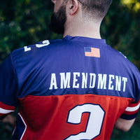 Thumbnail for USA 2A Football Jersey Football Jersey Greater Half