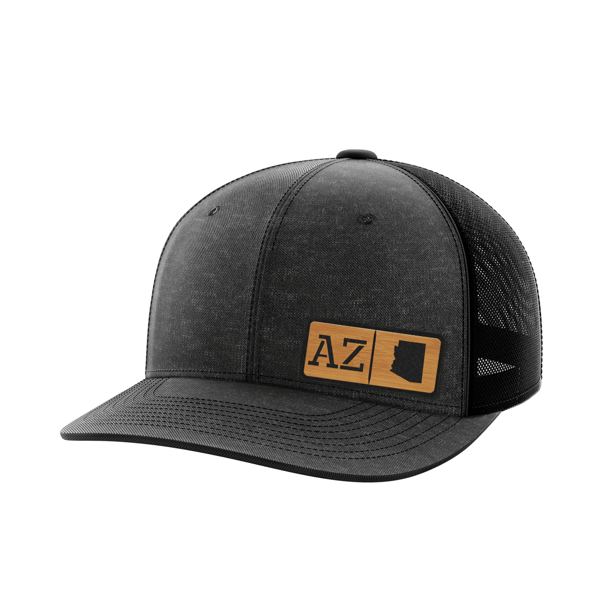 Arizona Homegrown Hats Hat Greater Half Heather Black/Black Bamboo Leatherette Arizona