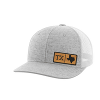 Thumbnail for Texas Homegrown Hats Hat Greater Half Heather Grey/White Bamboo Leatherette Texas