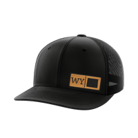 Thumbnail for Wyoming Homegrown Hats Hat Greater Half Black/Black Bamboo Leatherette Wyoming