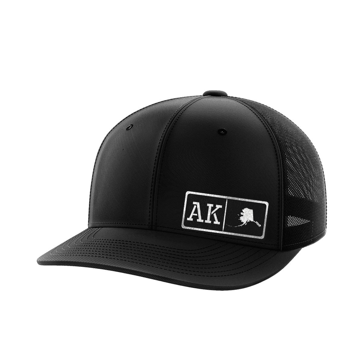 Alaska Homegrown Hats Hat Greater Half Black/Black Black Leatherette Alaska