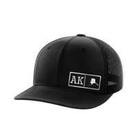 Thumbnail for Alaska Homegrown Hats Hat Greater Half Black/Black Black Leatherette Alaska