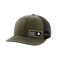 Thumbnail for Alaska Homegrown Hats Hat Greater Half OD Green/Black Black Leatherette Alaska