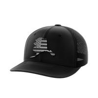 Thumbnail for Alaska United Hats Hat Greater Half Black/Black Black Leatherette Alaska