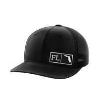Thumbnail for Florida Homegrown Hats Hat Greater Half Black/Black Black Leatherette Florida