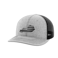 Thumbnail for Kentucky United Hats Hat Greater Half Heather Grey/Black Black Leatherette Kentucky