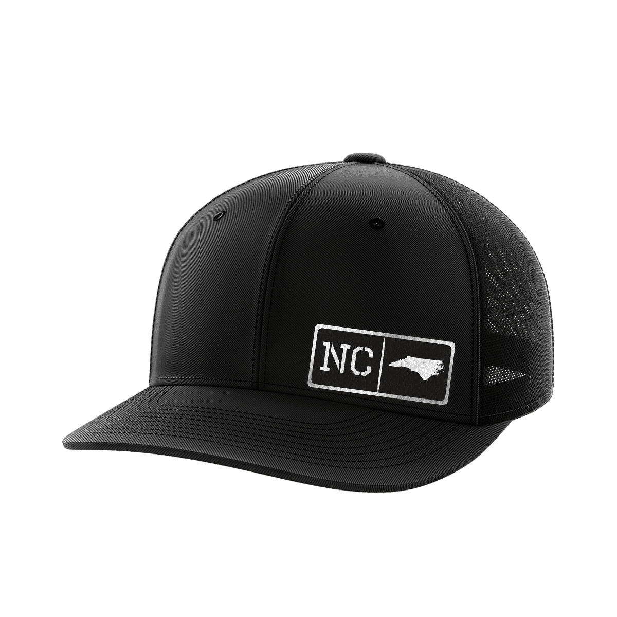 North Carolina Homegrown Hats Hat Greater Half Black/Black Black Leatherette North Carolina