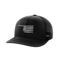 Thumbnail for Oklahoma United Hats Hat Greater Half Black/Black Black Leatherette Oklahoma