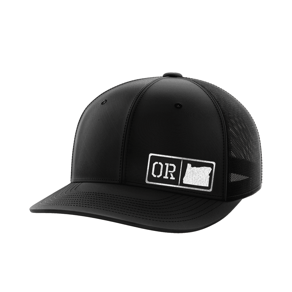 Oregon Homegrown Hats Hat Greater Half Black/Black Black Leatherette Oregon