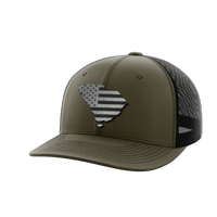 Thumbnail for South Carolina United Hats Hat Greater Half OD Green/Black Black Leatherette South Carolina